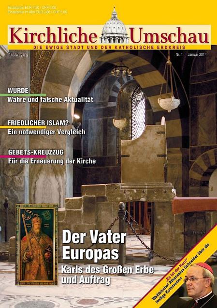 Cover der Kirchlichen Umschau Januar 2014