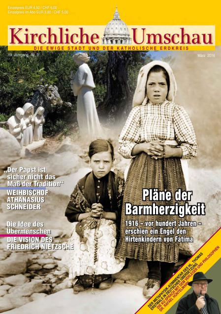 Cover der Kirchlichen Umschau März 2016