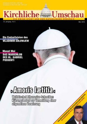Cover der Kirchlichen Umschau Mai 2016