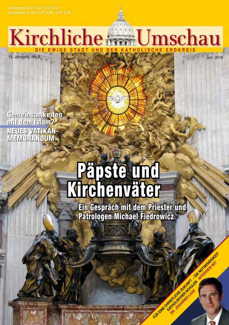Cover der Kirchlichen Umschau Juni 2016